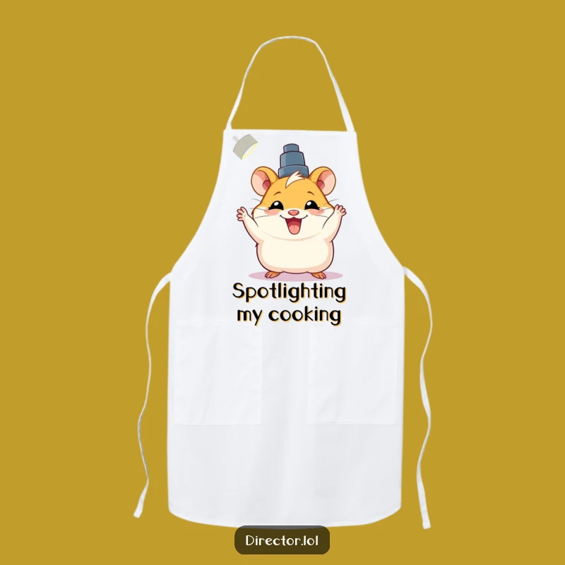 Funny Hamster Apron: Cook with Brightness and Humor