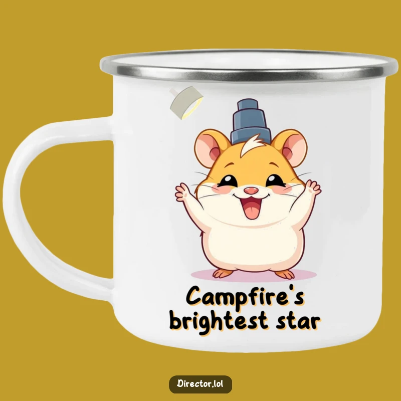 Funny Hamster Camping Mug: Brighten Your Adventures