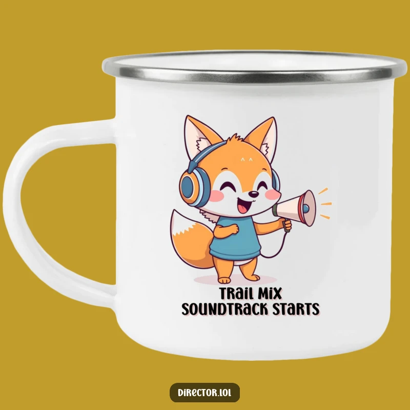 Funny Fox Camp Director Mug: Call the Shots on Your Adventures!