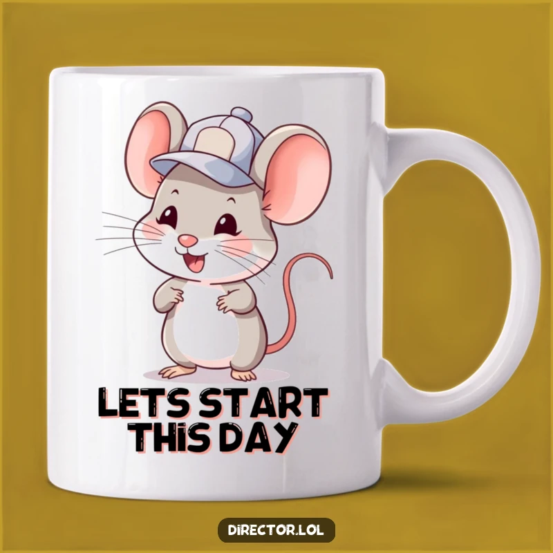Funny Mouse Cuer Mug: A Whimsical Gift for the Enthusiastic Storyteller