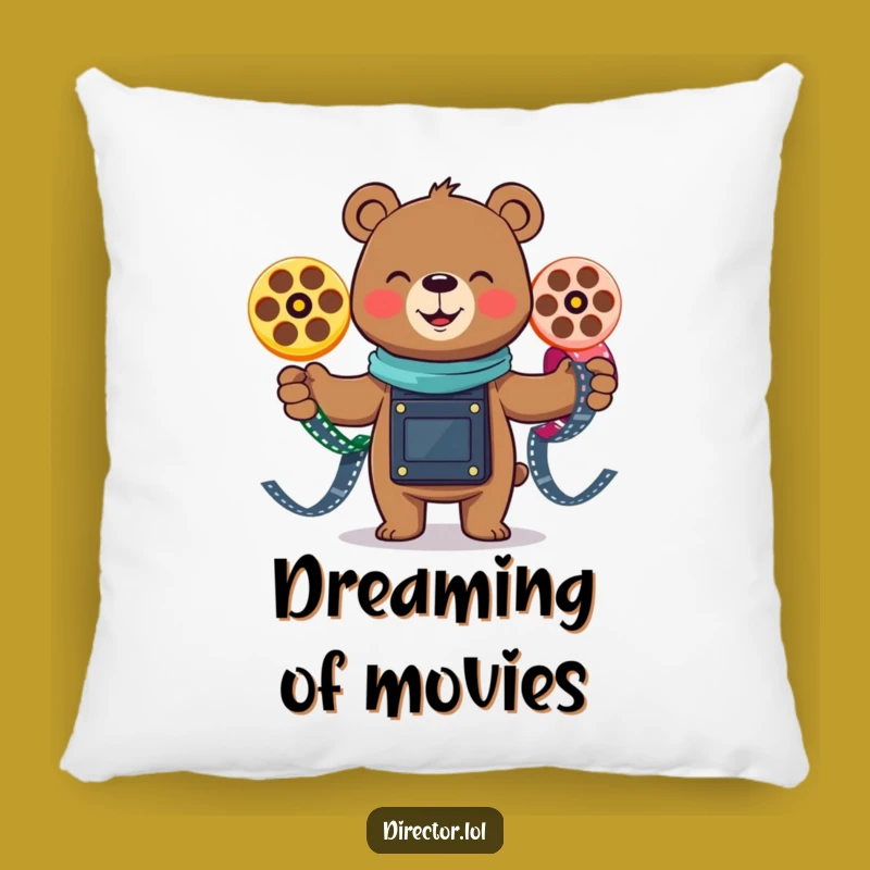 Funny Smiling Bear Juggling Pillow: Cozy Cushion with Performance Fun