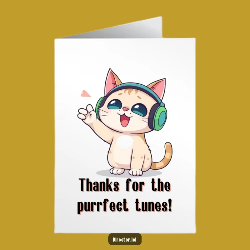 Free Printable Cat Thank You Card, Funny Downloadable Gift, Cool Cat Says Thanks