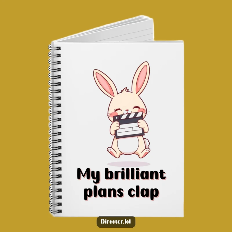 Funny Bunny Director Notebook: Script Your Joyful Ideas!