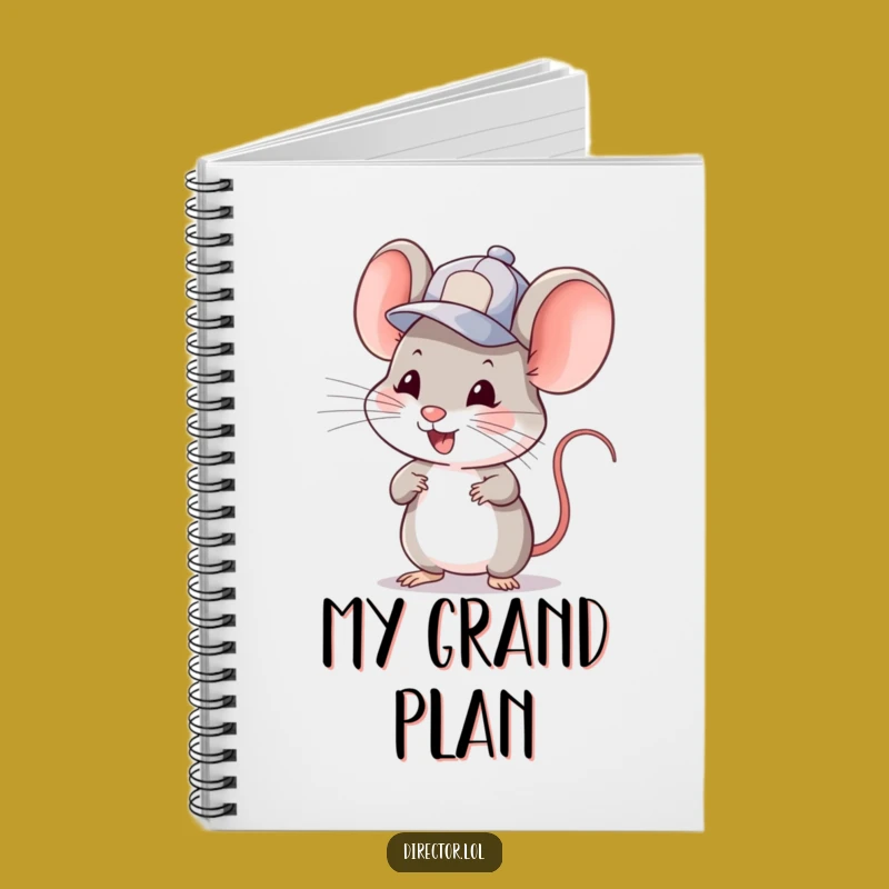 Funny Mouse Cuer Notebook: Plan Your Next Big Idea with this Enthusiast