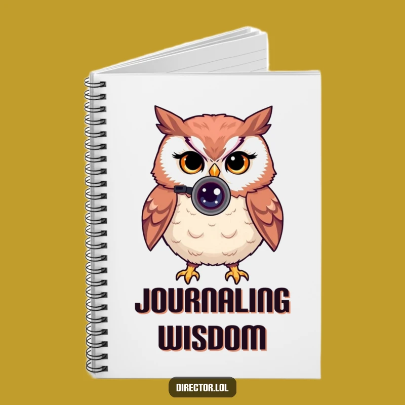 Funny Owl Notebook: Capture Ideas with Witty Insight