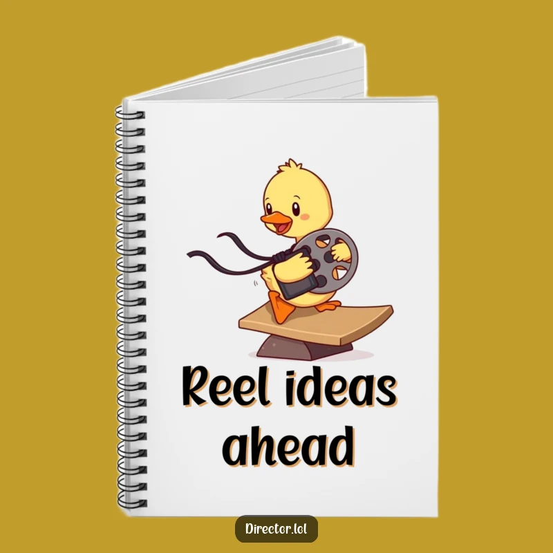 Funny Determined Duckling Film Notebook: Write Your Own Cinematic Story