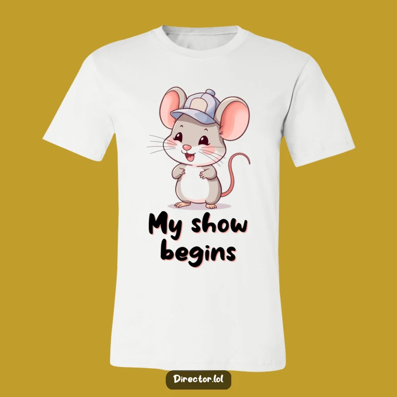 Funny Mouse Cuer T-Shirt: Wear Your Enthusiasm with this Whimsical Gift