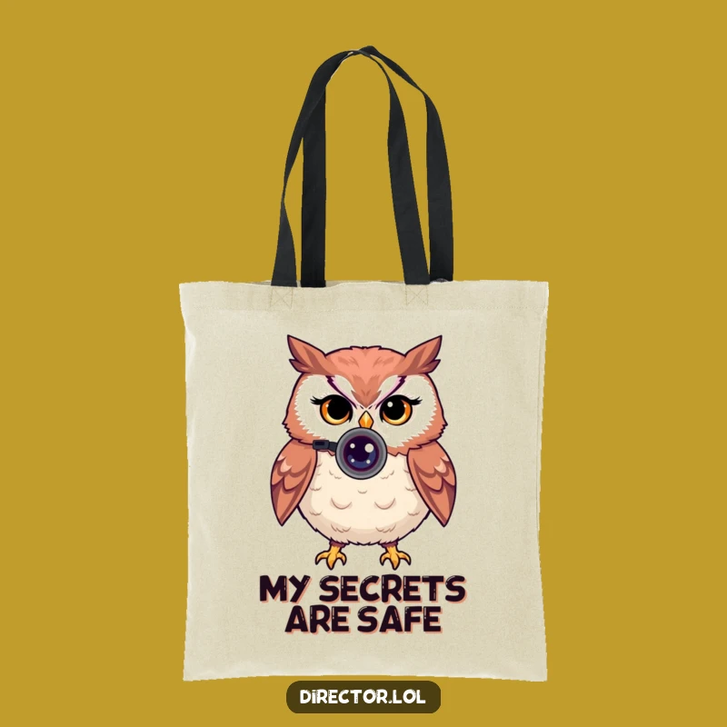 Funny Owl Tote Bag: Carry Your Gear with Witty Flair